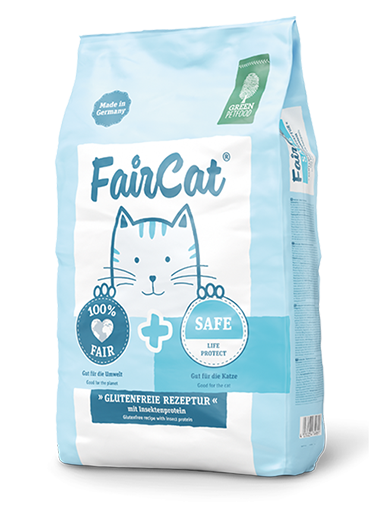 Green Petfood, faircat,faircat safe, 逆轉過敏貓糧 ,蟲製貓糧, 防敏糧, 低敏糧, 無麩質低敏, 蟲蟲糧